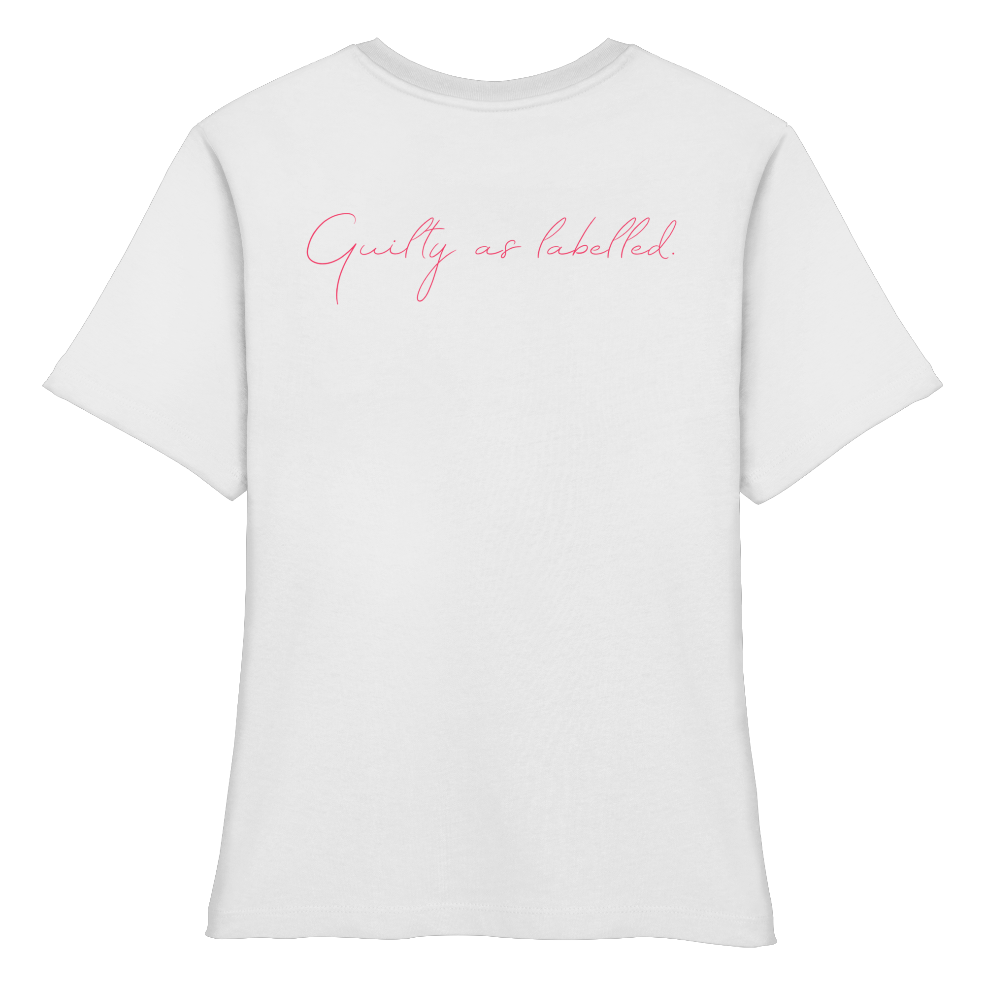 "PARIS CHAMPAGNE SOCIALIST." FITTED LADIES SHIRT