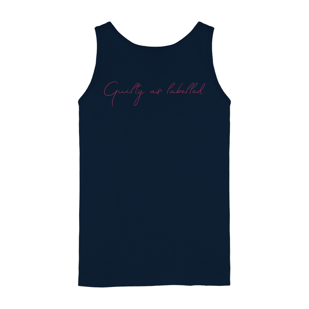"PARIS CHAMPAGNE SOCIALIST." LADIES TANK TOP