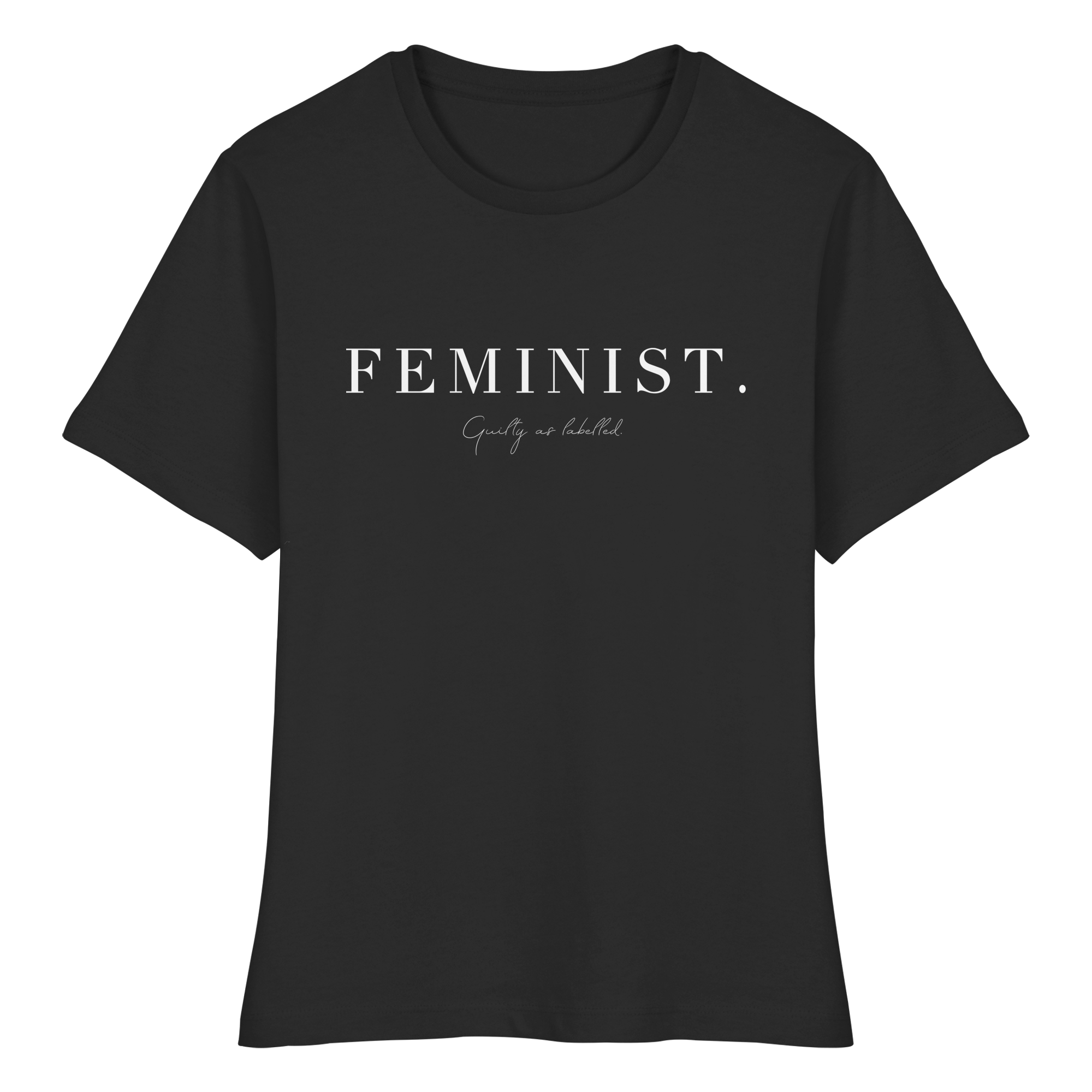 "FEMINIST." FITTED LADIES SHIRT