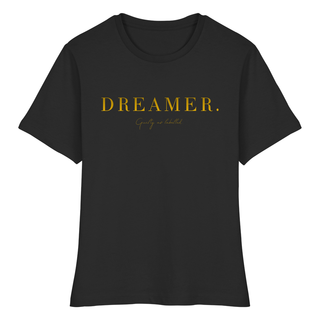 "DREAMER." FITTED LADIES SHIRT