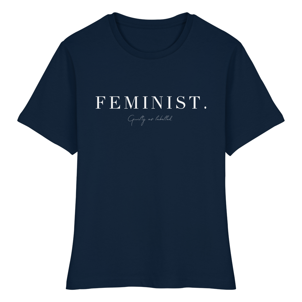 "FEMINIST." FITTED LADIES SHIRT