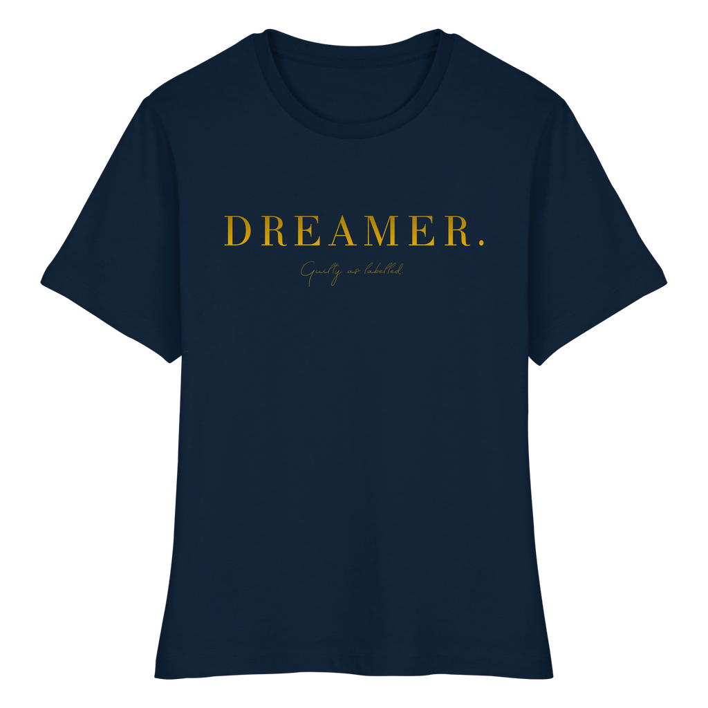 "DREAMER." FITTED LADIES SHIRT