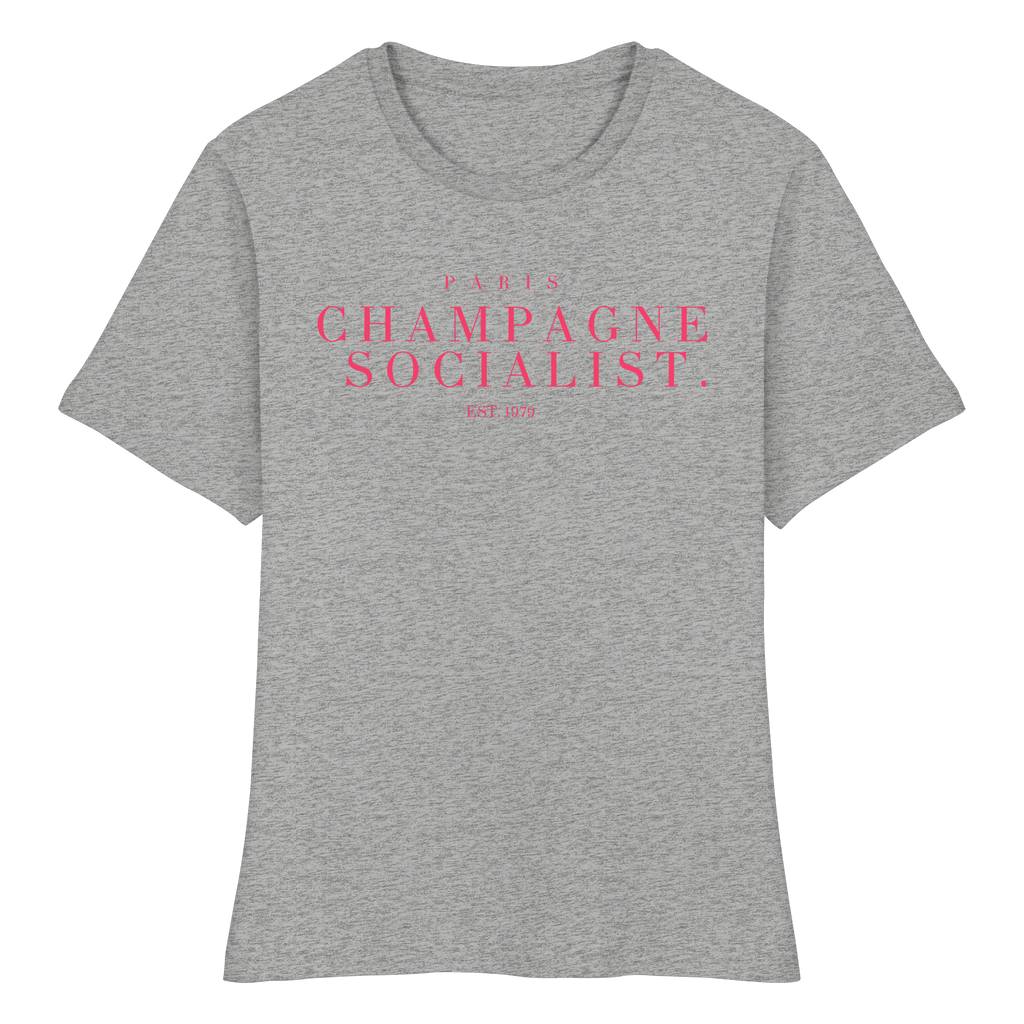 "PARIS CHAMPAGNE SOCIALIST." FITTED LADIES SHIRT