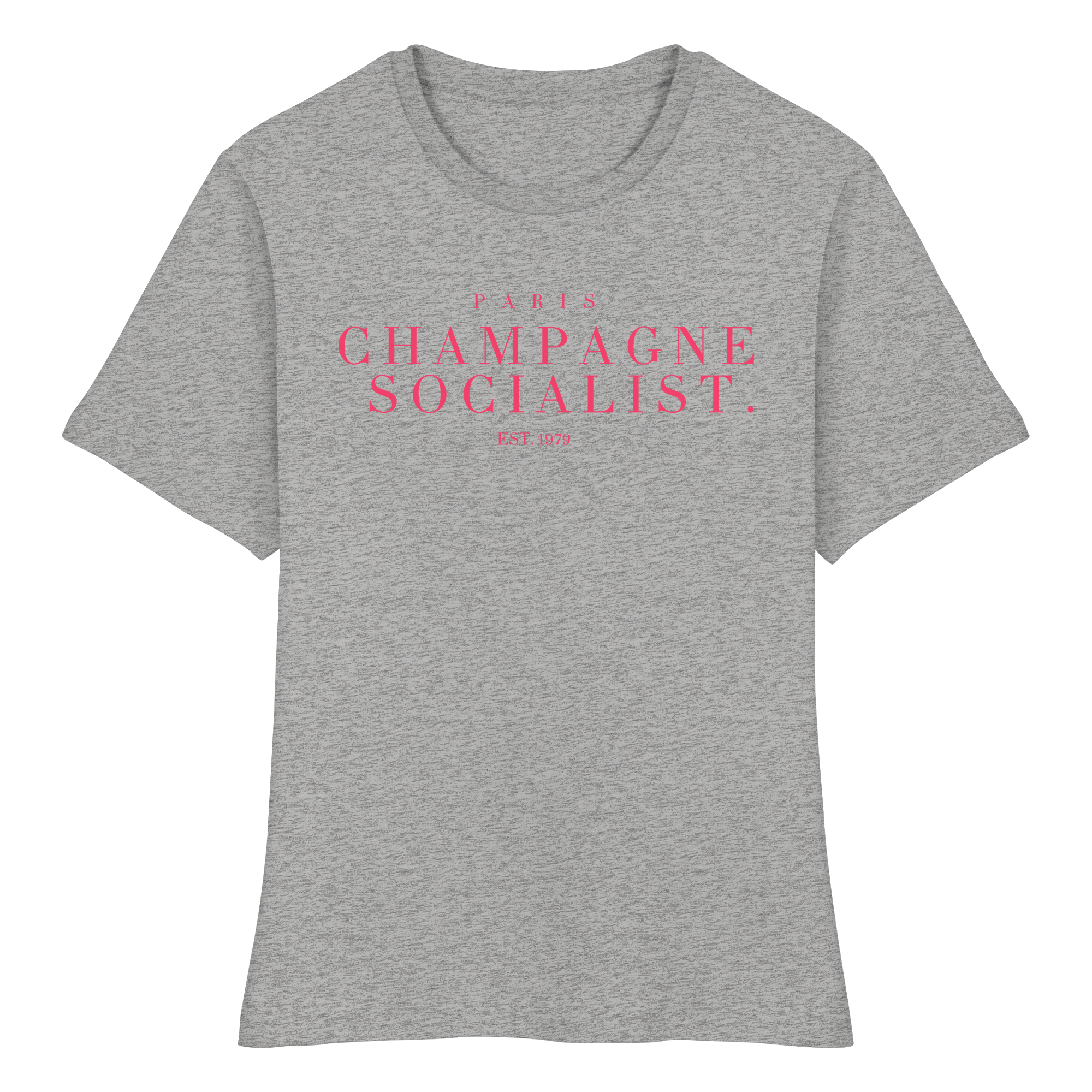 "PARIS CHAMPAGNE SOCIALIST." FITTED LADIES SHIRT
