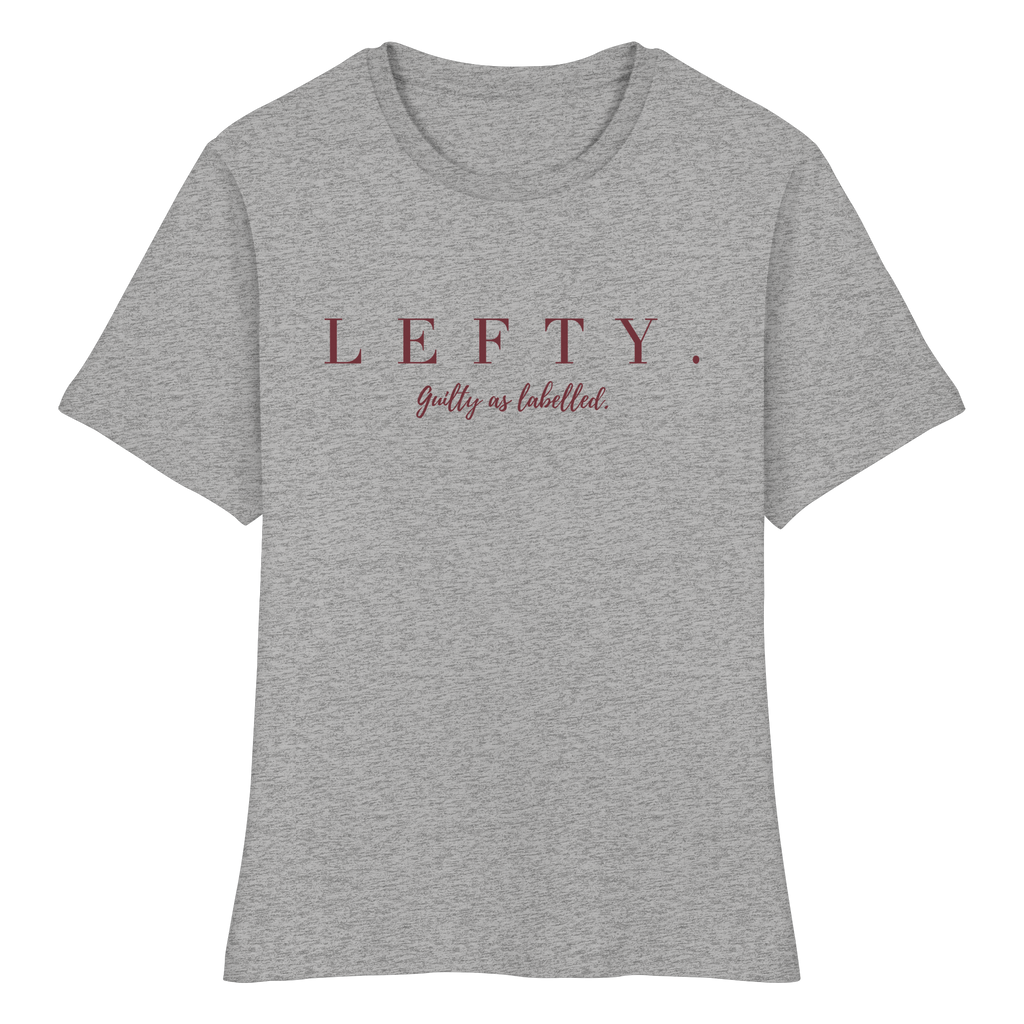 "LEFTY."  FITTED LADIES SHIRT