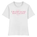 "PARIS CHAMPAGNE SOCIALIST." FITTED LADIES SHIRT