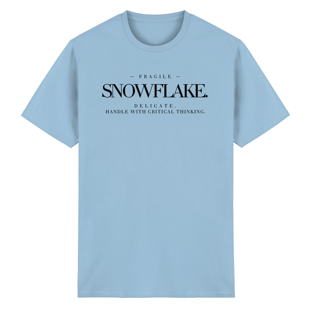 "DELICATE SNOWFLAKE." T-SHIRT - Heavy Cotton T-Shirt