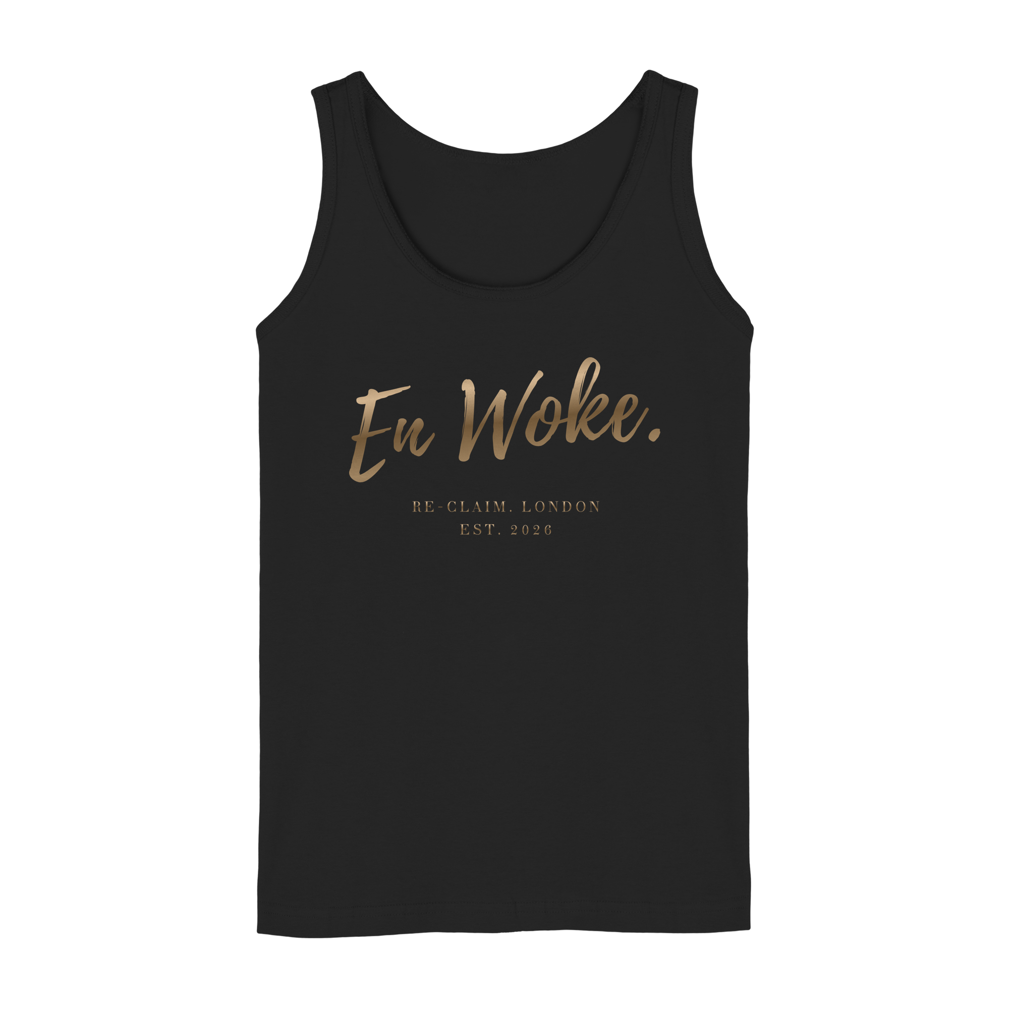 "EN WOKE." LADIES TANK TOP