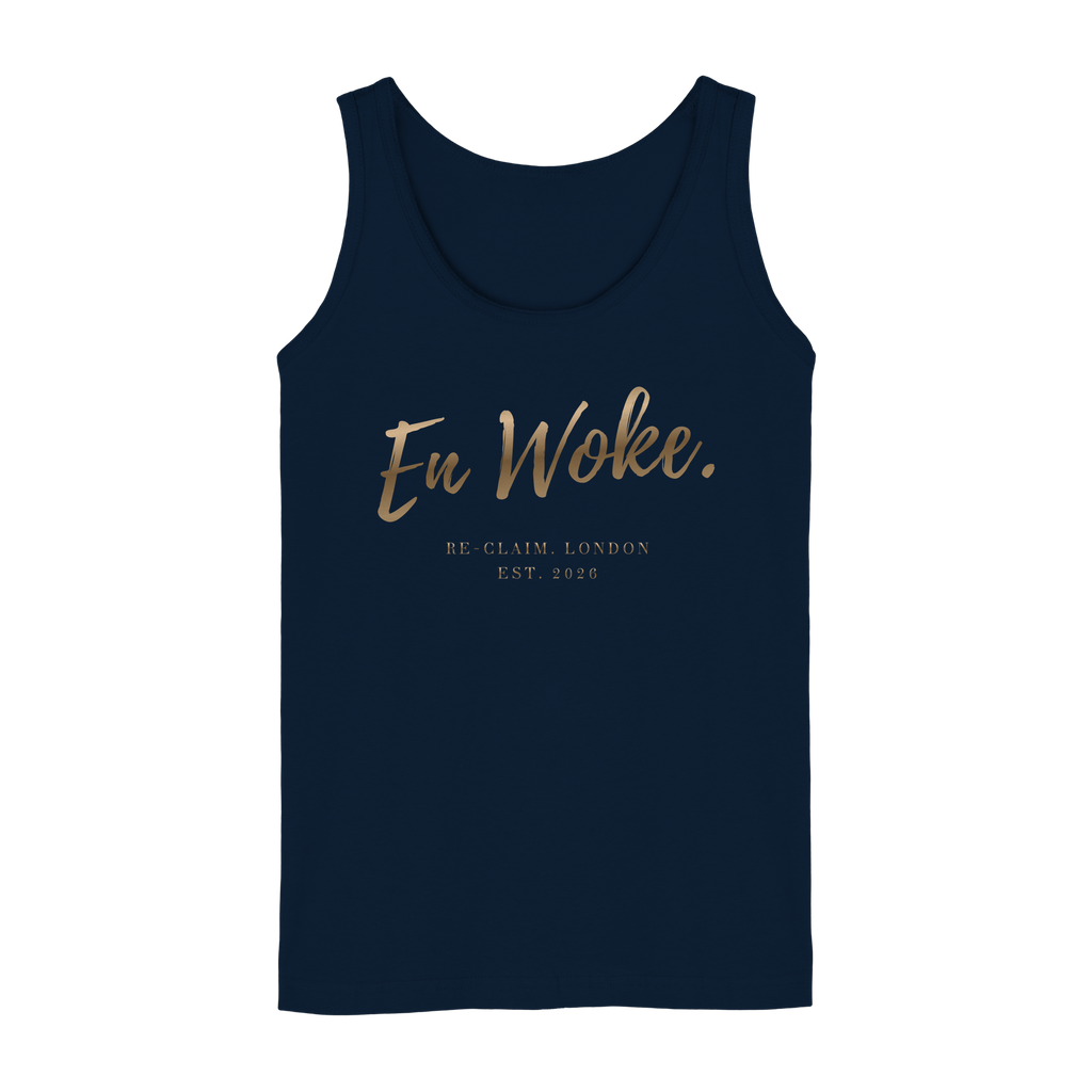 "EN WOKE." LADIES TANK TOP