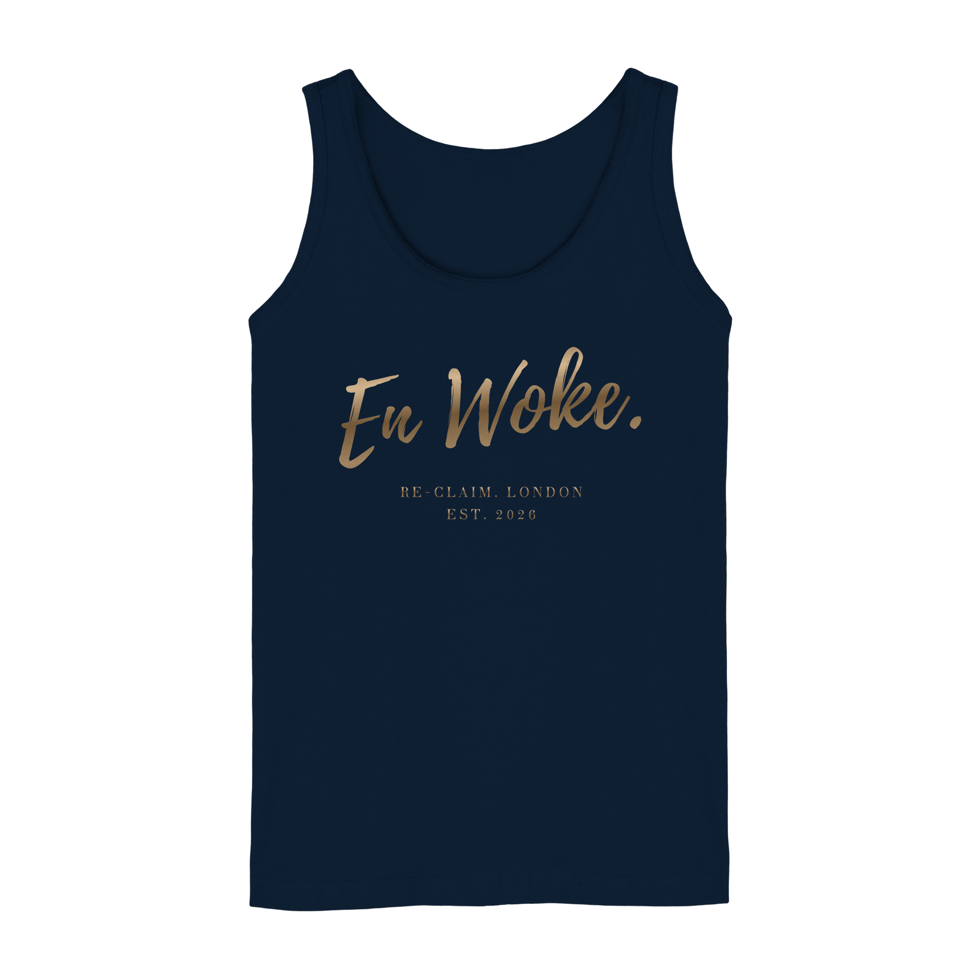 "EN WOKE." LADIES TANK TOP