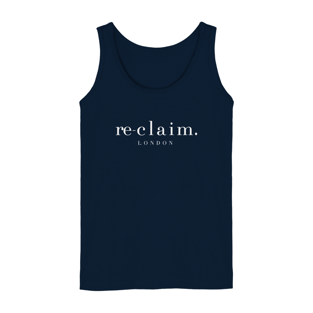 "RE-CLAIM. LONDON" LADIES TANK TOP