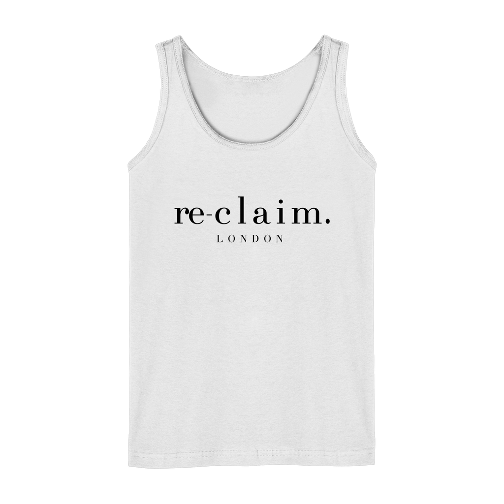 "RE-CLAIM. LONDON" LADIES TANK TOP