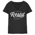 "RESIST" - Ladies V-Neck Shirt