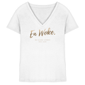 "EN WOKE" LADIES V-NECK SHIRT