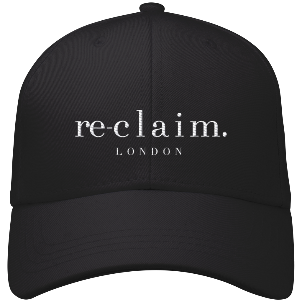 "RE-CLAIM. LONDON" BASEBALL CAP