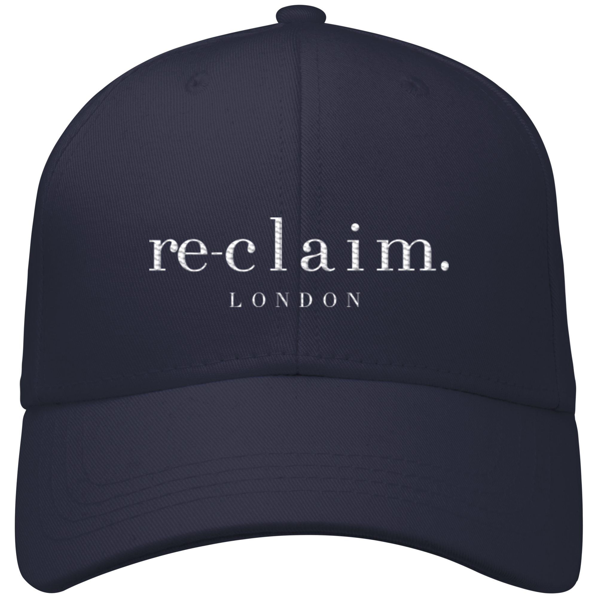 "RE-CLAIM. LONDON" BASEBALL CAP