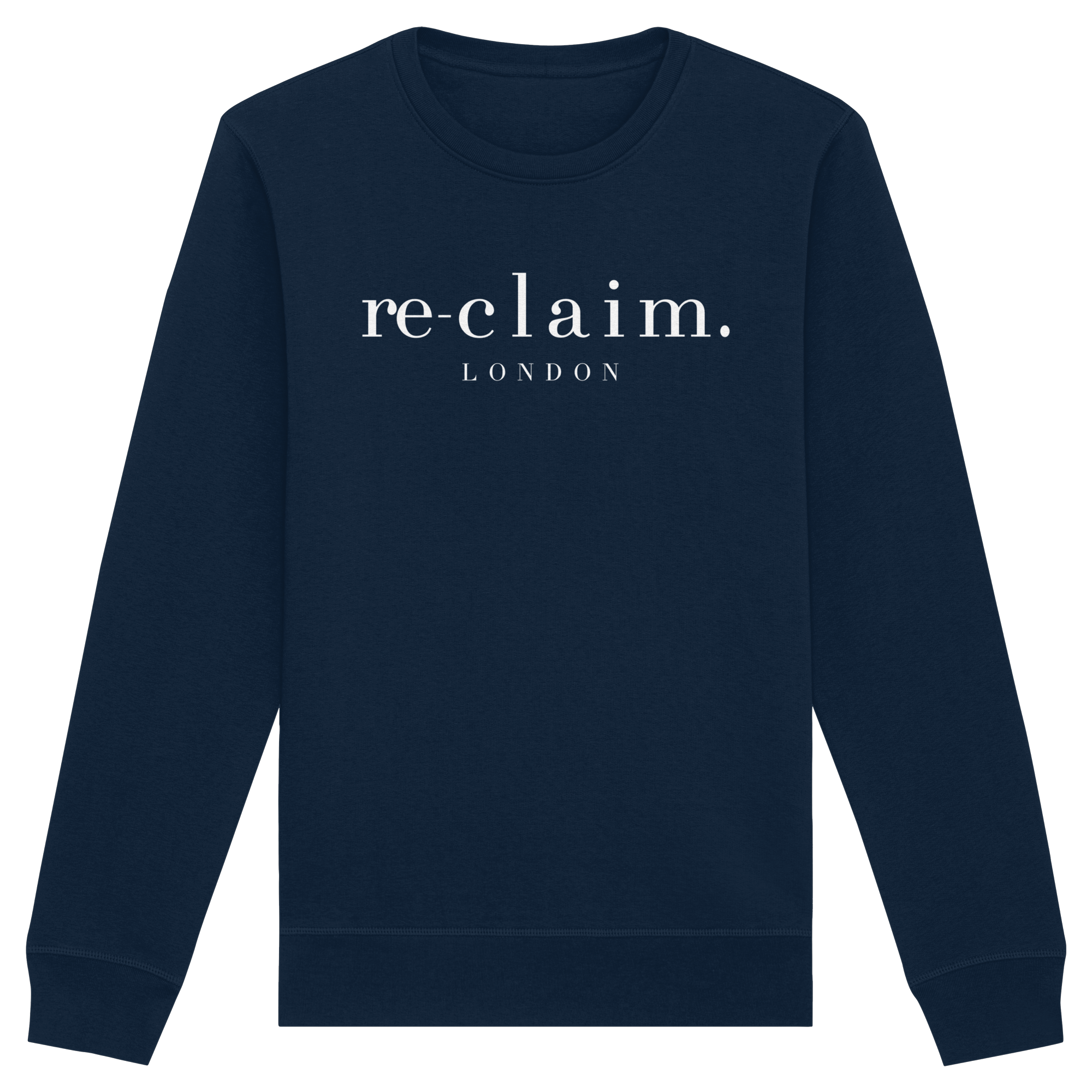 "RE-CLAIM. LONDON" SWEATSHIRT