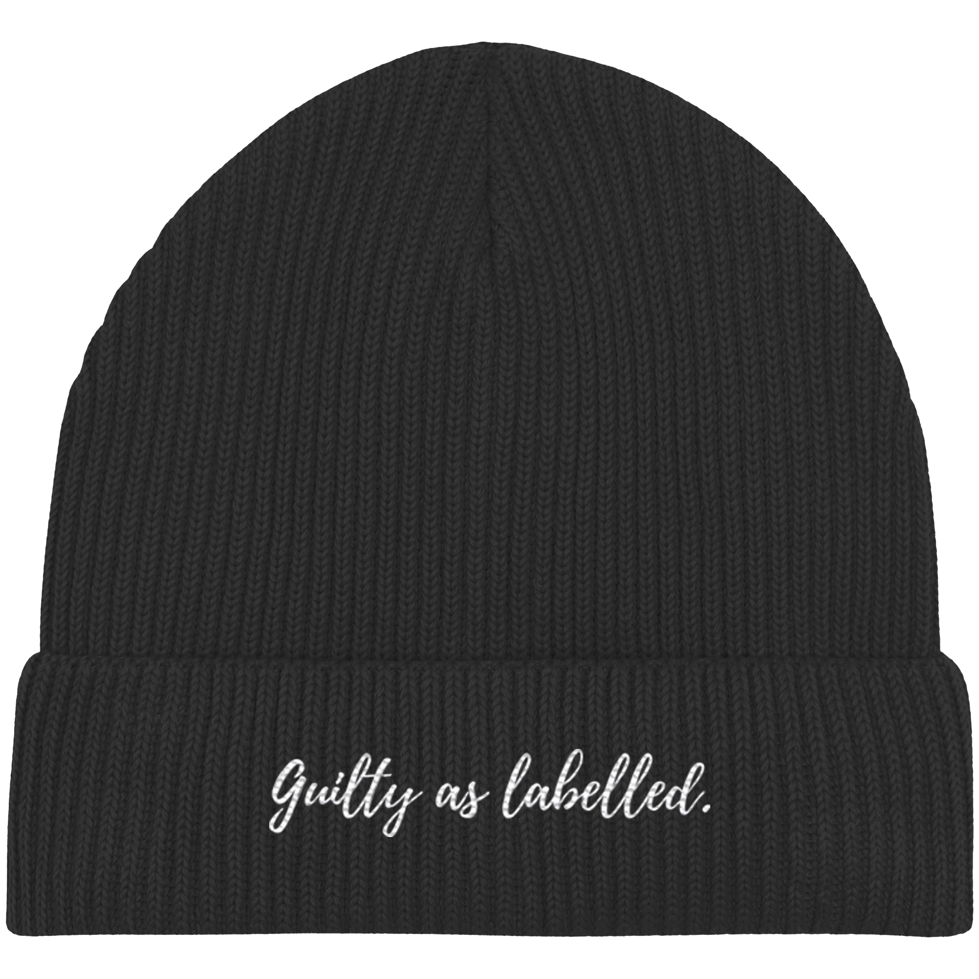 "RE-CLAIM. LONDON" FISHERMAN BEANIE