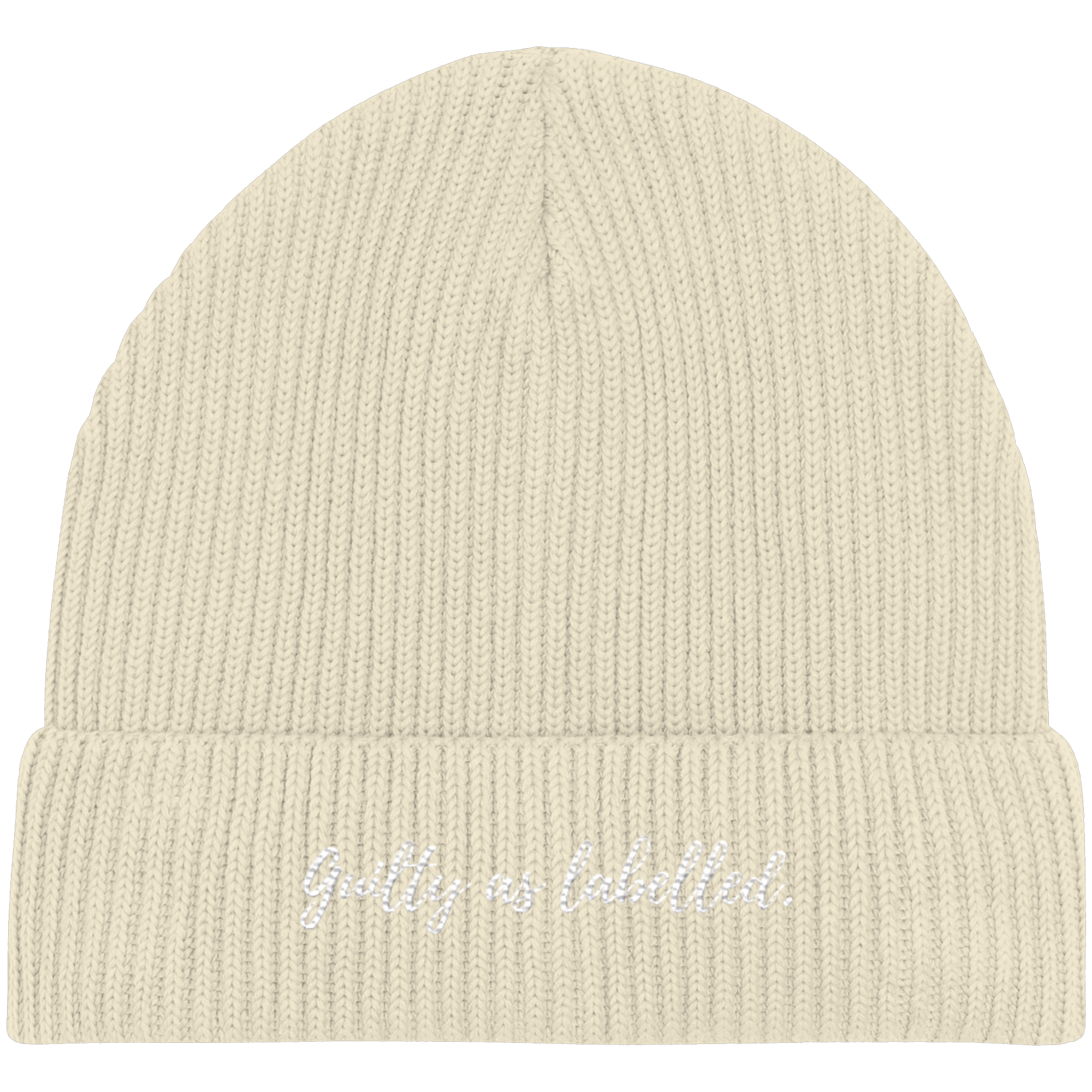 "RE-CLAIM. LONDON" FISHERMAN BEANIE