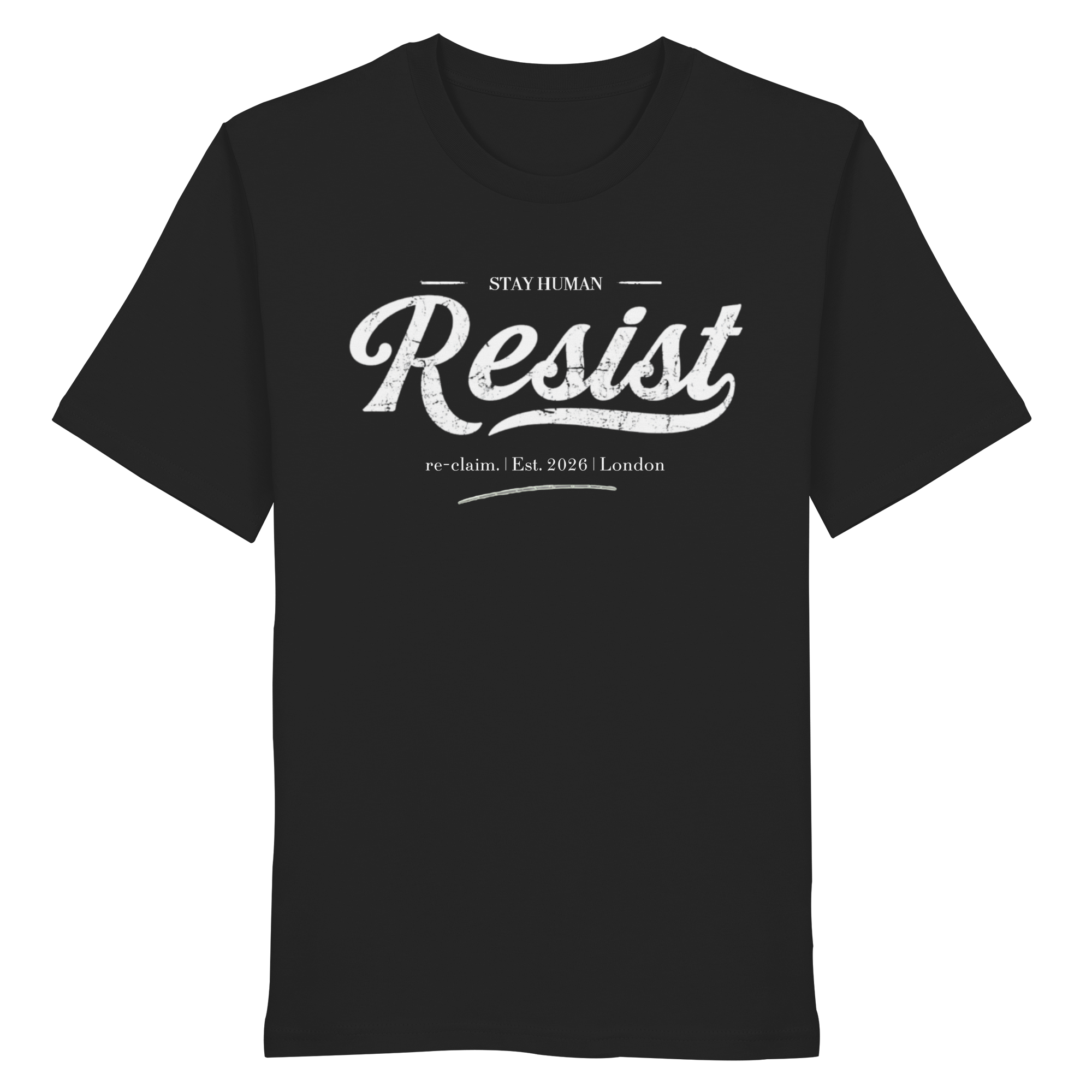 "RESIST" ORGANIC T-SHIRT