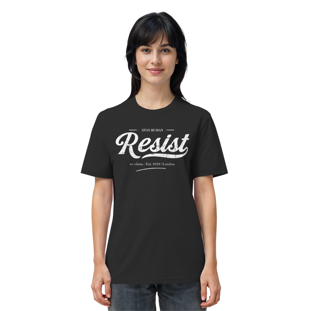 "RESIST" ORGANIC T-SHIRT