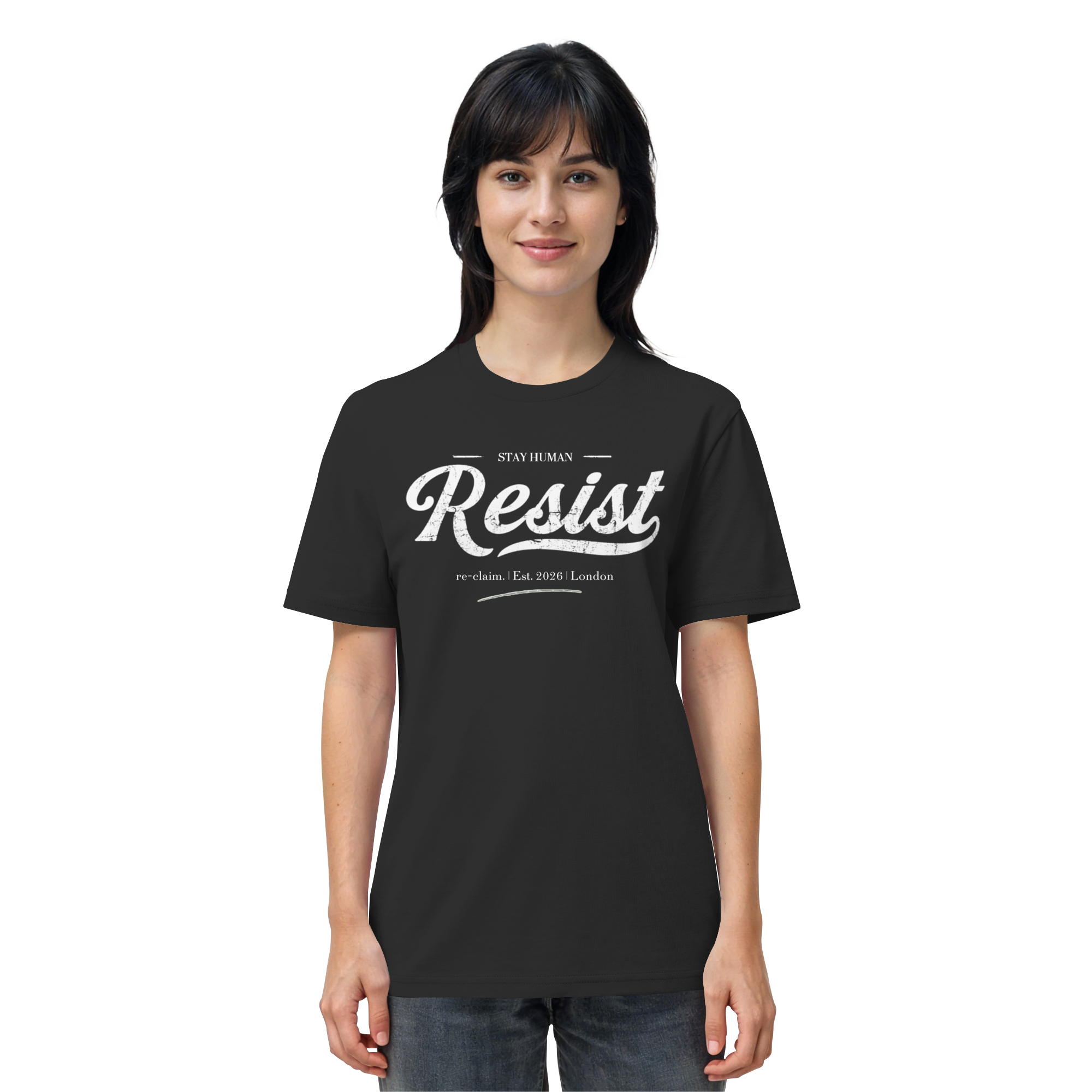 "RESIST" ORGANIC T-SHIRT