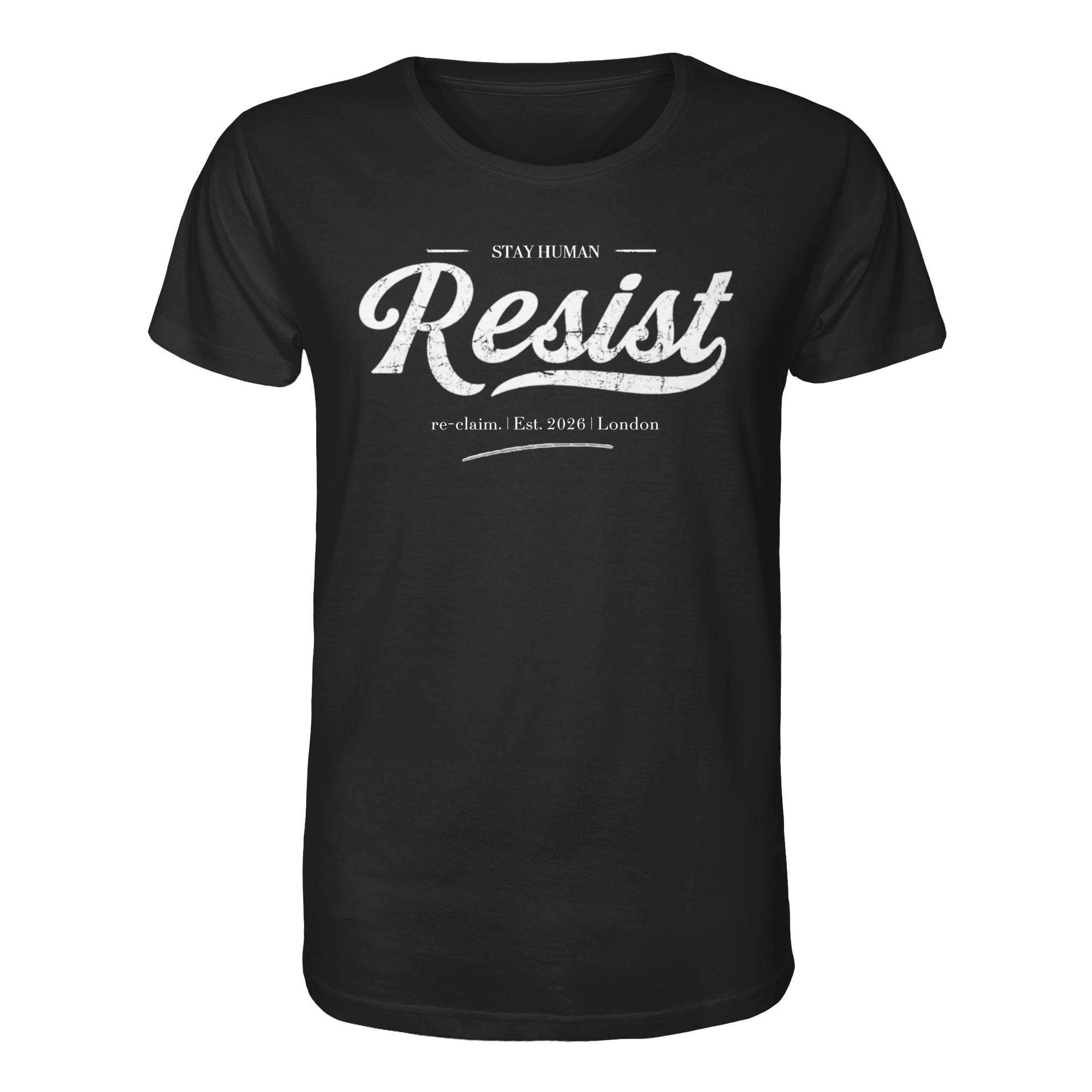 "RESIST" ORGANIC T-SHIRT