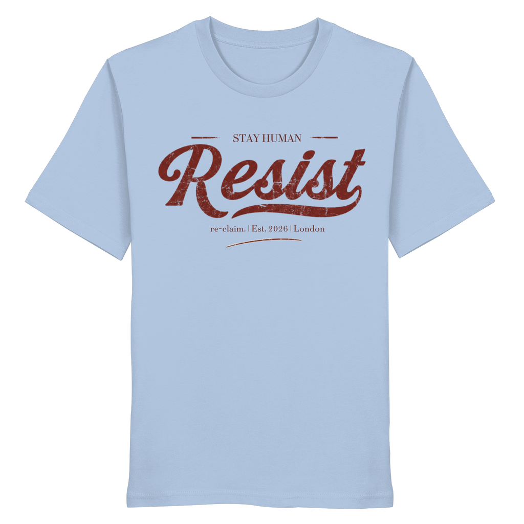 "RESIST" ORGANIC T-SHIRT