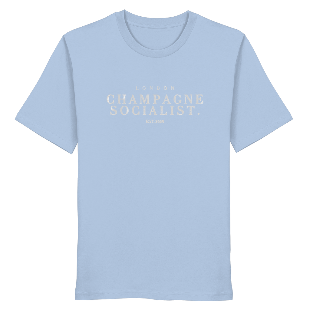 "LONDON CHAMPAGNE SOCIALIST." SHIRT