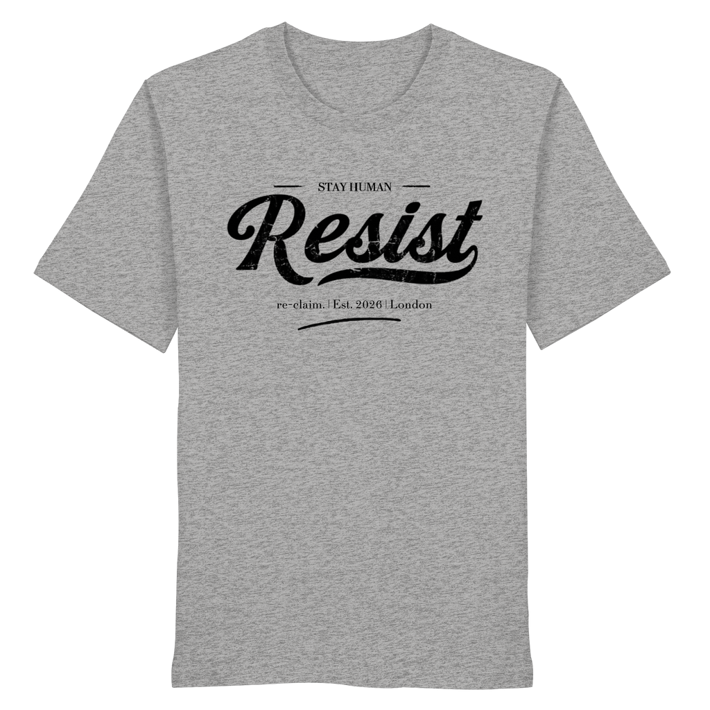 "RESIST" ORGANIC SHIRT