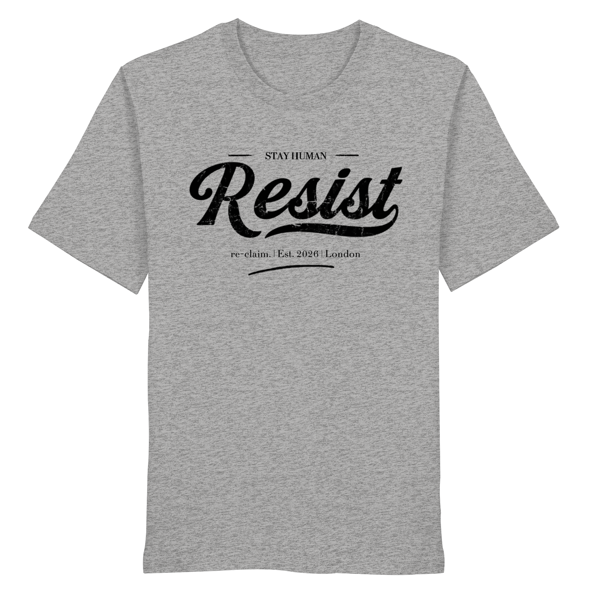 "RESIST" ORGANIC SHIRT