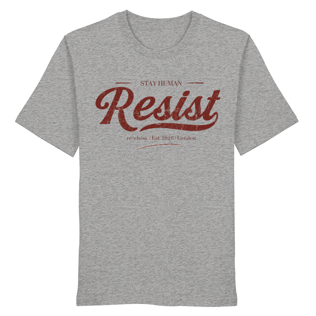 "RESIST" ORGANIC T-SHIRT