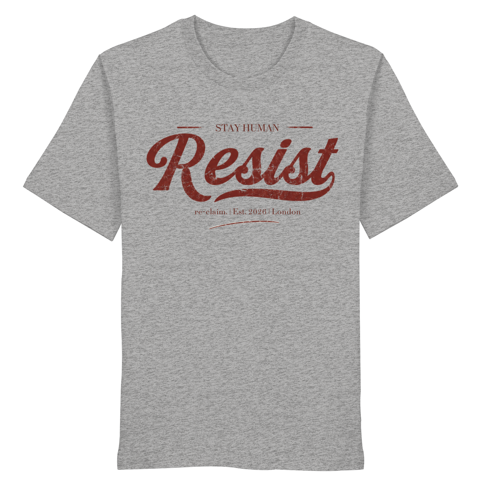 "RESIST" ORGANIC T-SHIRT