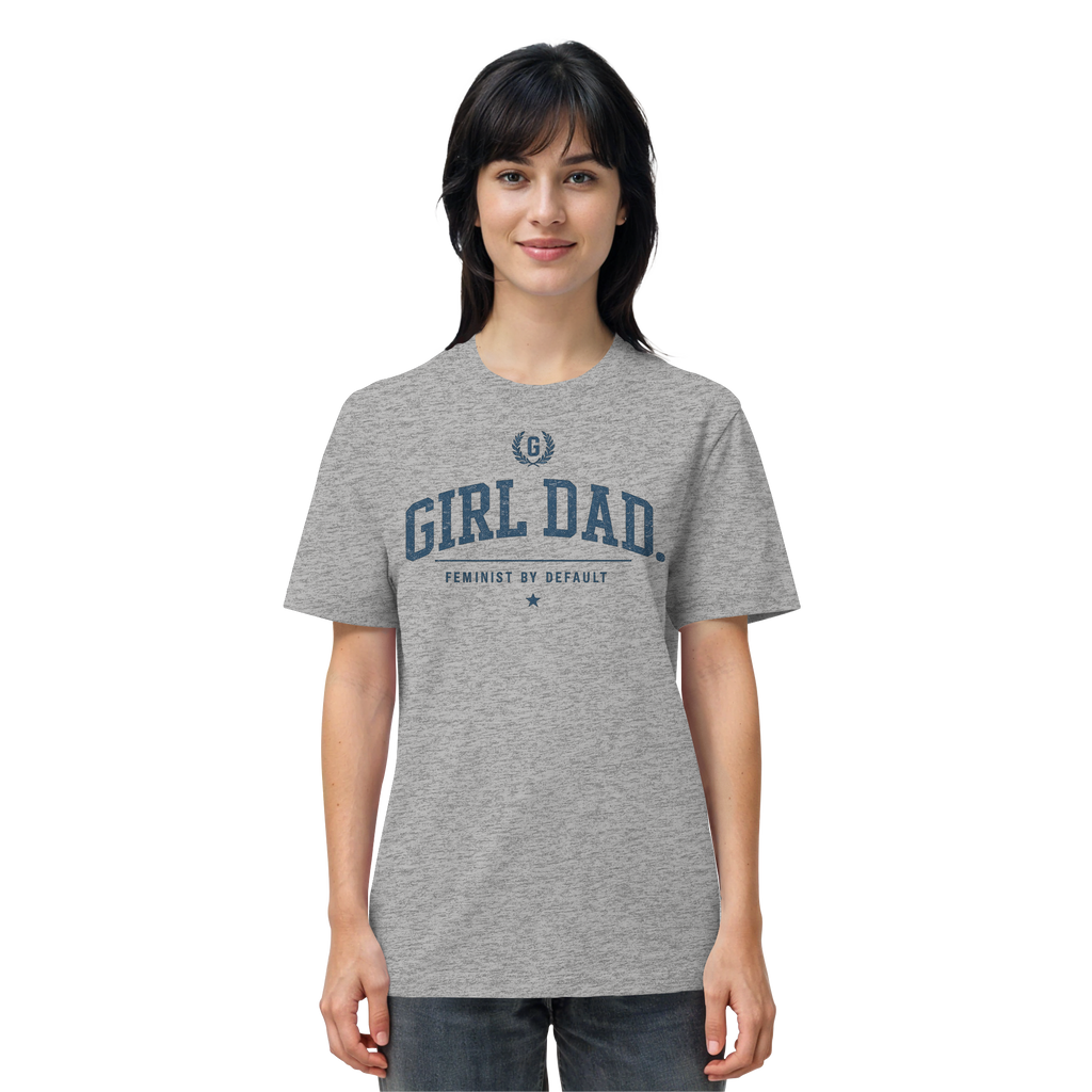 "GIRL DAD." ORGANIC T-SHIRT