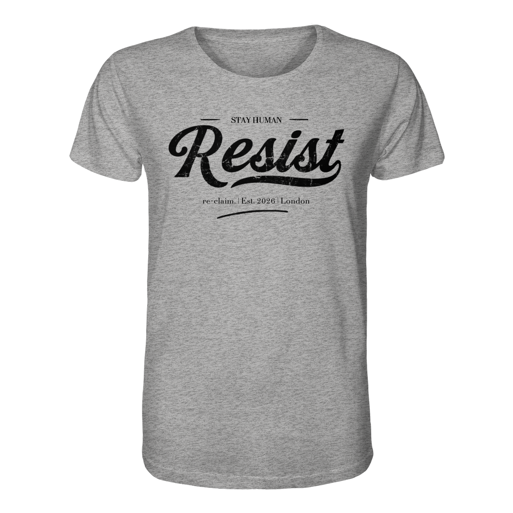"RESIST" ORGANIC SHIRT