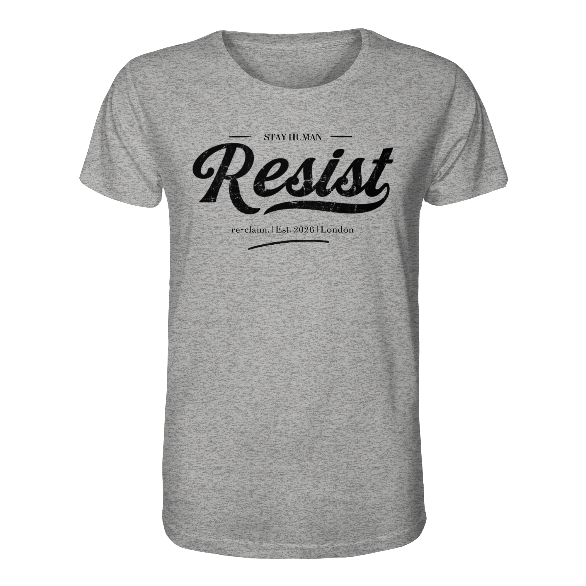 "RESIST" ORGANIC SHIRT