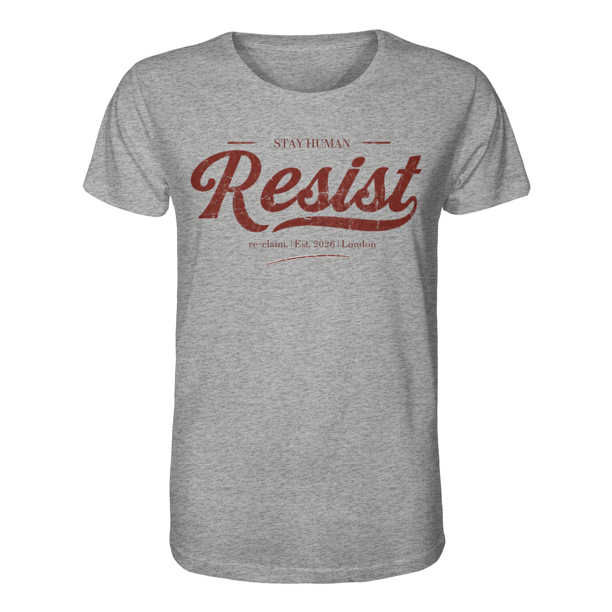 "RESIST" ORGANIC T-SHIRT