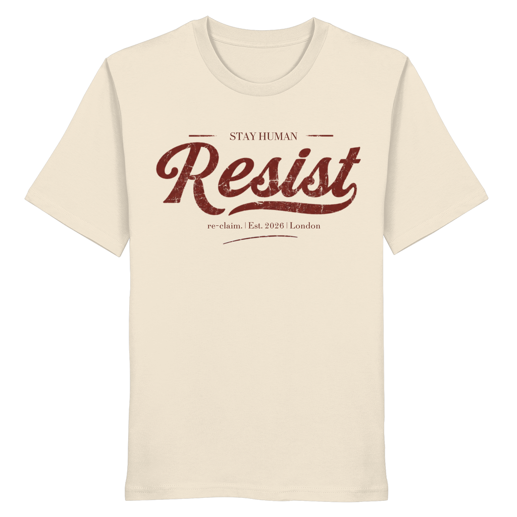 "RESIST" ORGANIC T-SHIRT