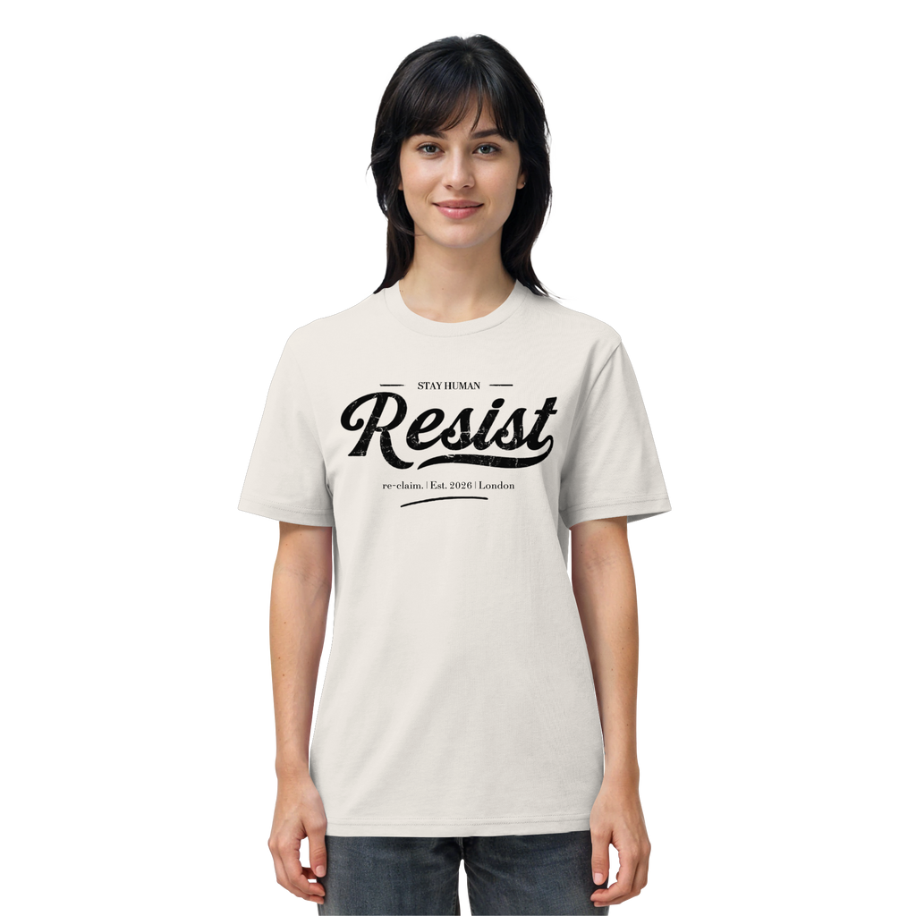 "RESIST" ORGANIC SHIRT