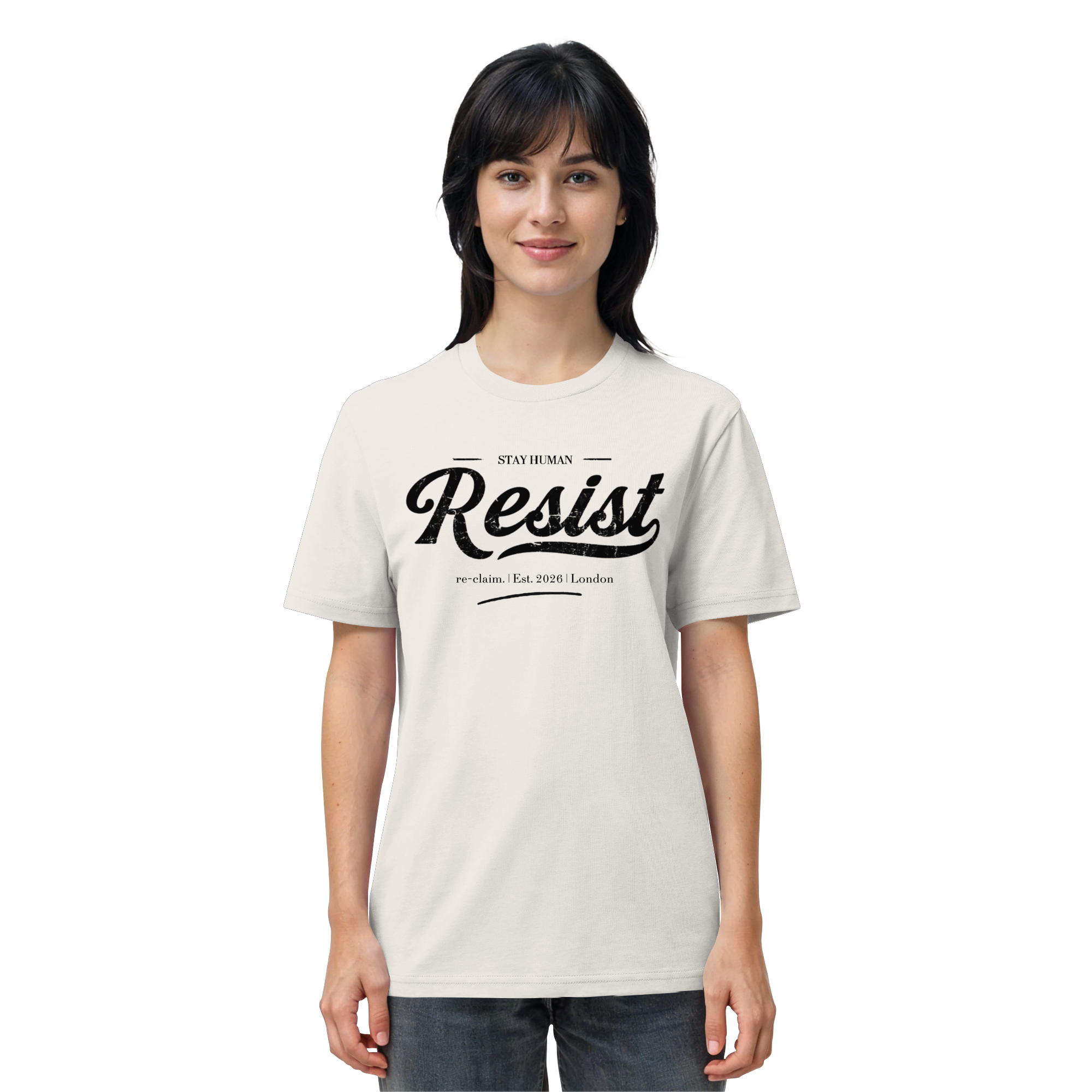 "RESIST" ORGANIC SHIRT