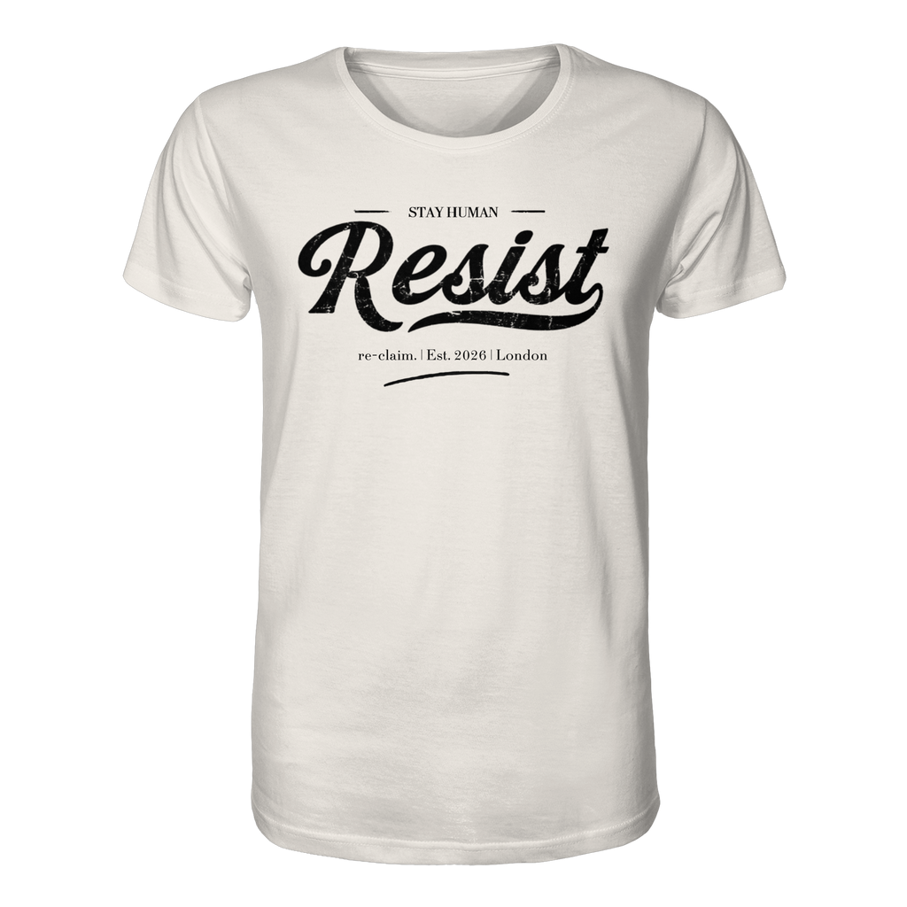 "RESIST" ORGANIC SHIRT