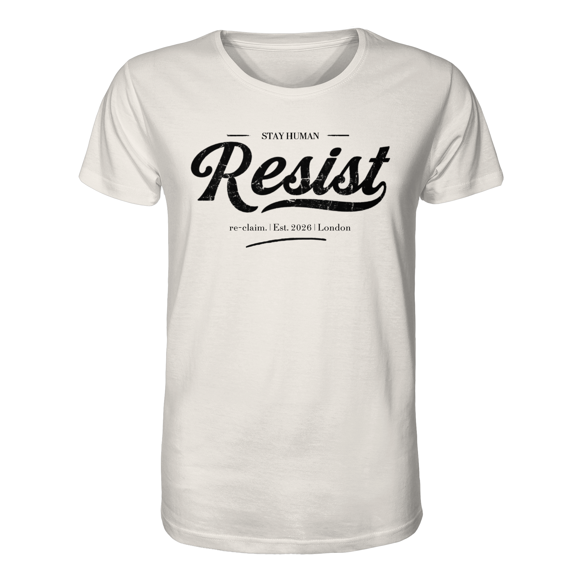 "RESIST" ORGANIC SHIRT