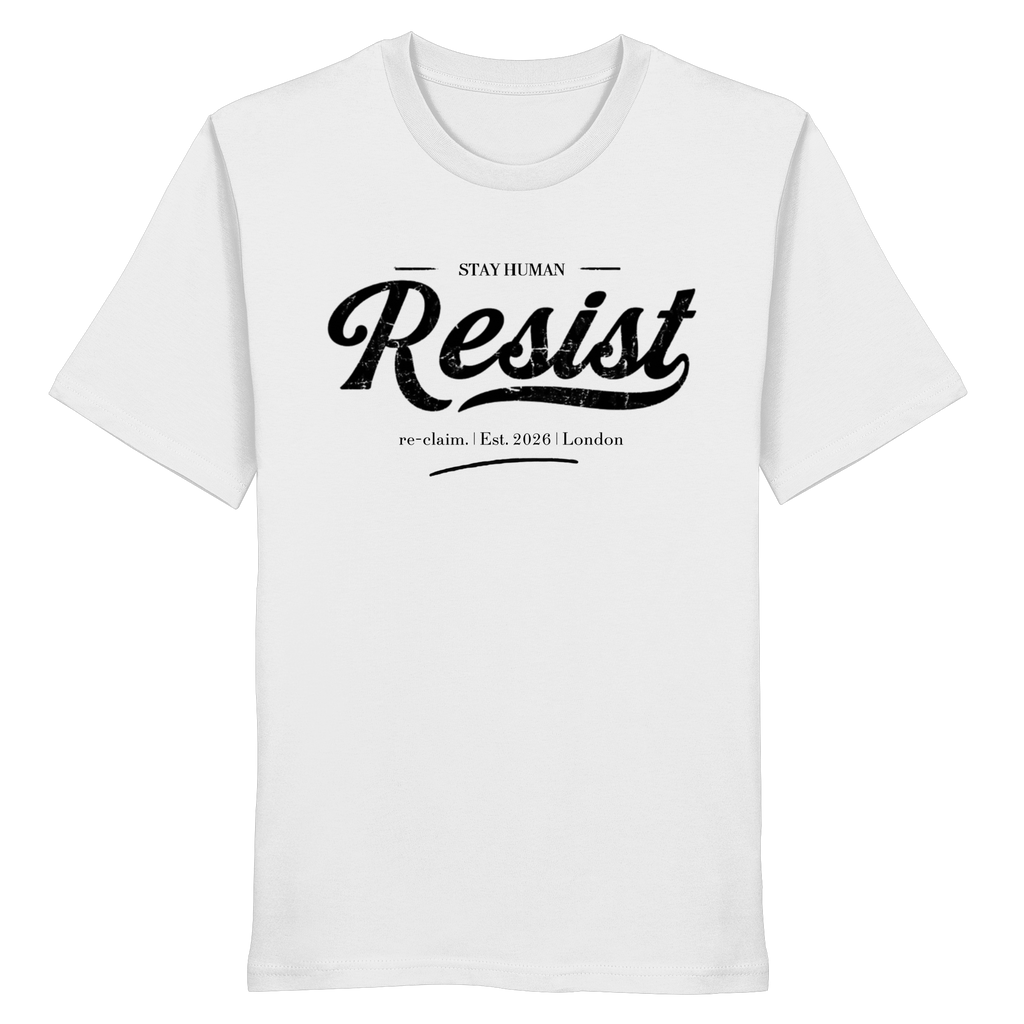 "RESIST" ORGANIC SHIRT