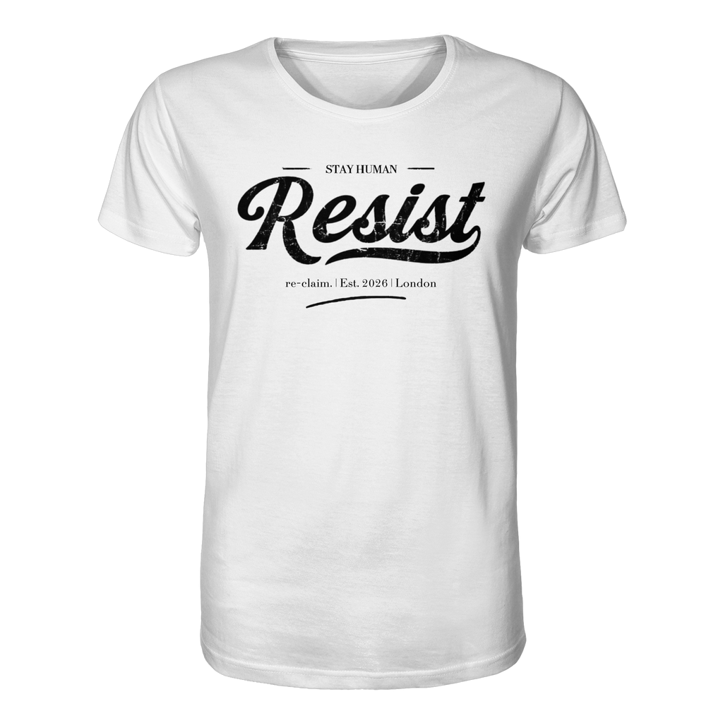 "RESIST" ORGANIC SHIRT