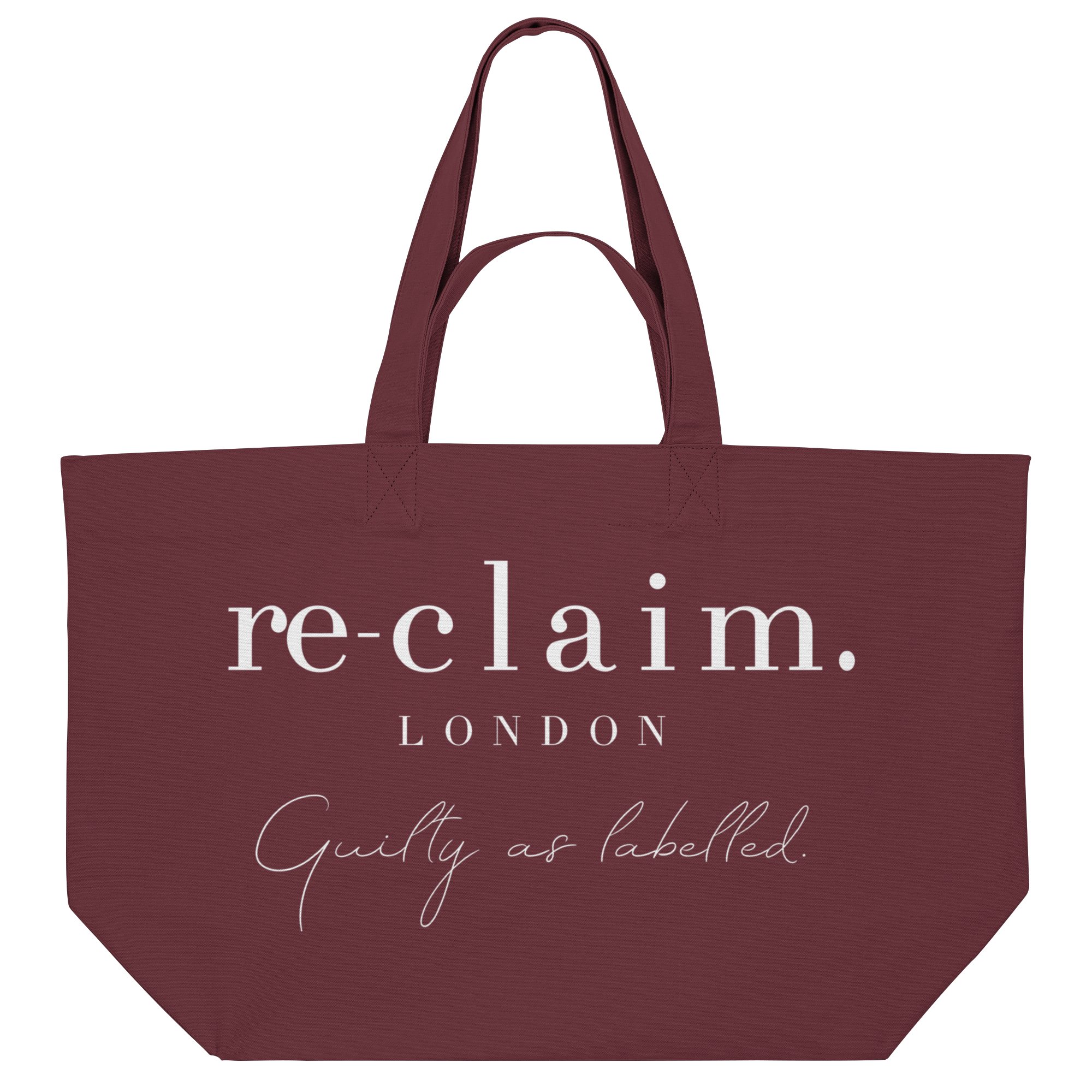 "RE-CLAIM. LONDON" SHOPPER