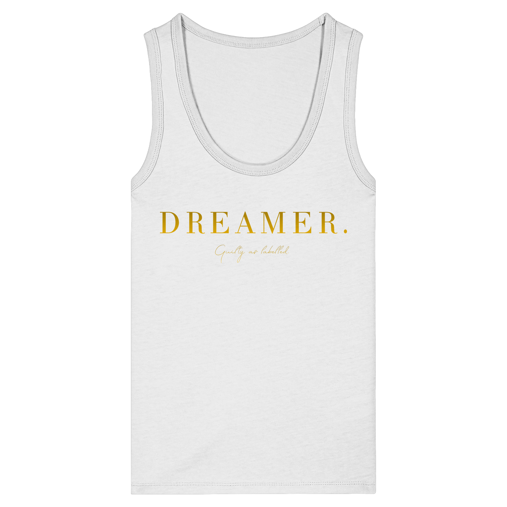 "DREAMER." LADIES FITTED TANK TOP